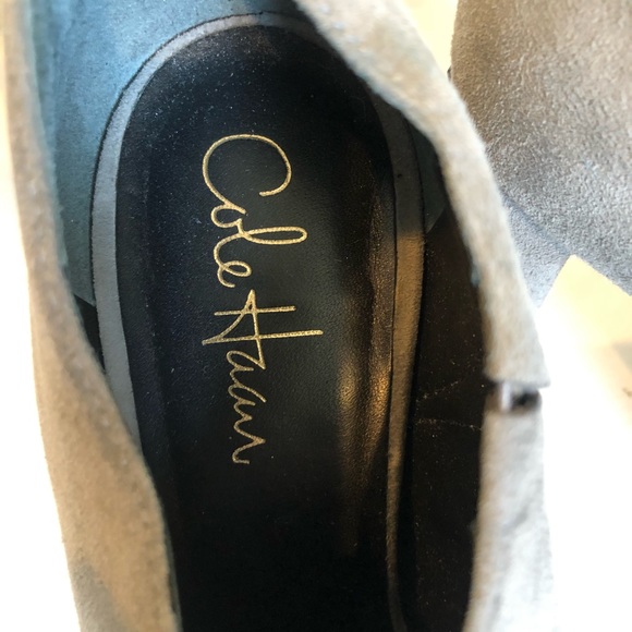 Cole Haan … platform heel suede ankle boots - Picture 3 of 16